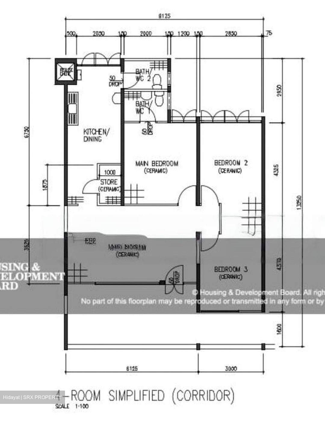 Blk 142 Eunos Spring (Bedok), HDB 4 Rooms #468343721